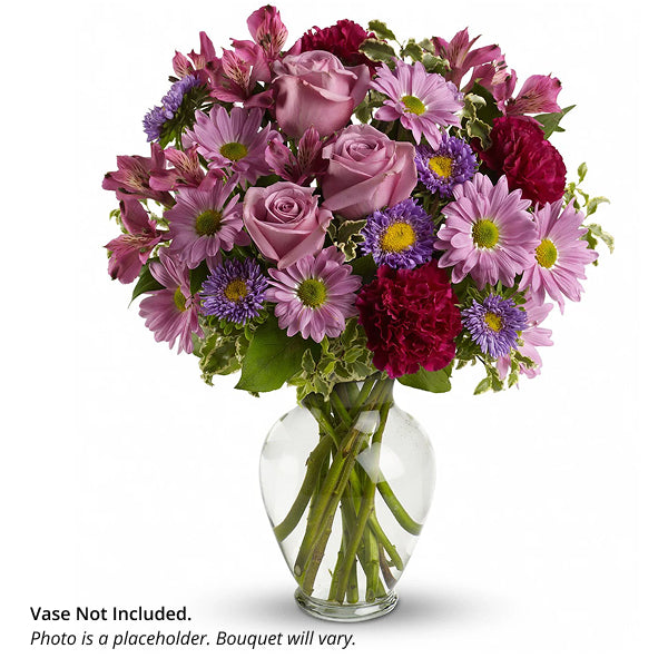 Recipe page flower bouquet