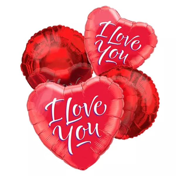 Bouquet de ballons « Je t'aime » (4)
