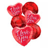 I Love You balloon bouquet