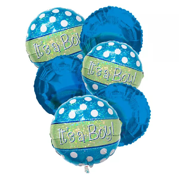 Bouquet de ballons « C'est un garçon » (6)