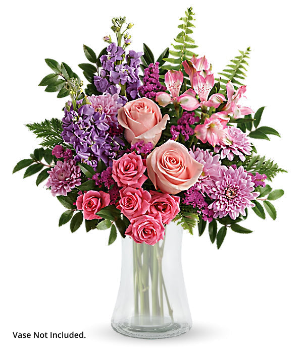 Bouquet de blush et de baies